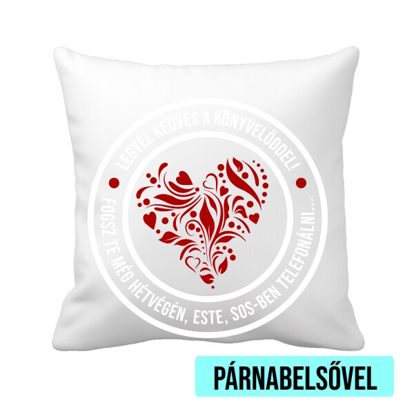 Párnahuzat béléssel