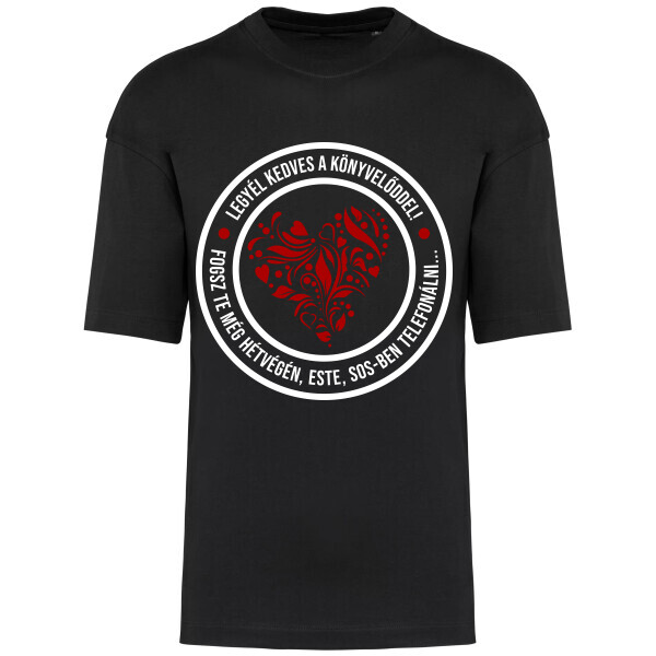 Prémium oversized unisex póló