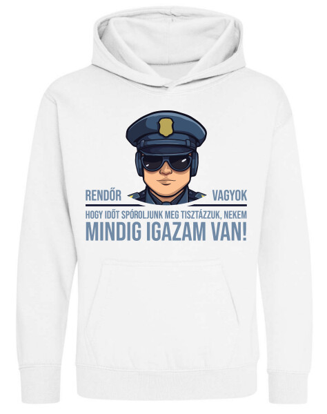 Kapucnis belebújós gyerek pulóver