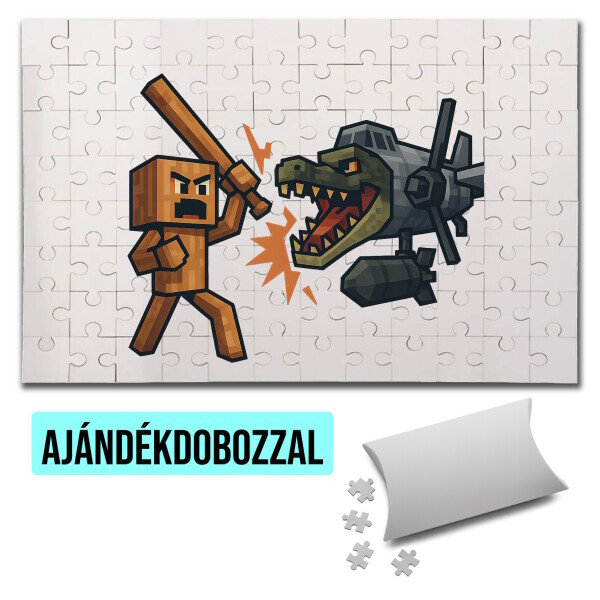 Puzzle - kirakó ajándékdobozzal
