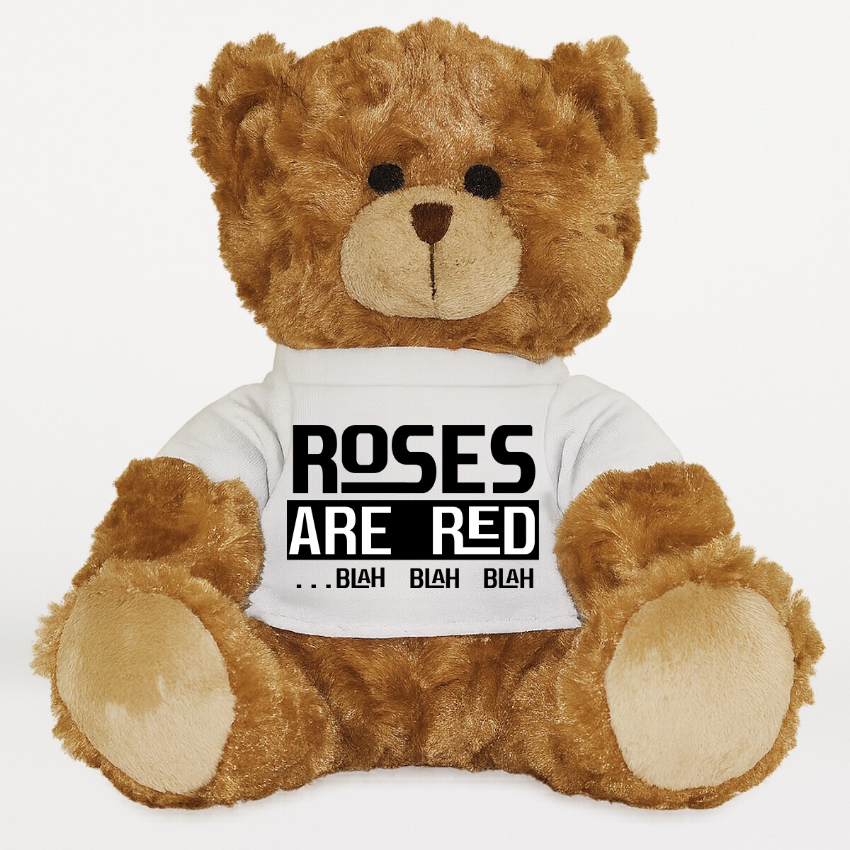 Plüssmaci egyedi pólóval