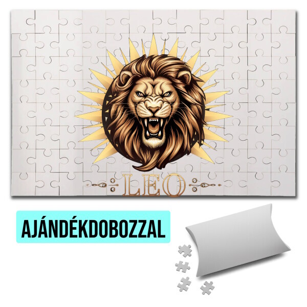 Puzzle - kirakó ajándékdobozzal