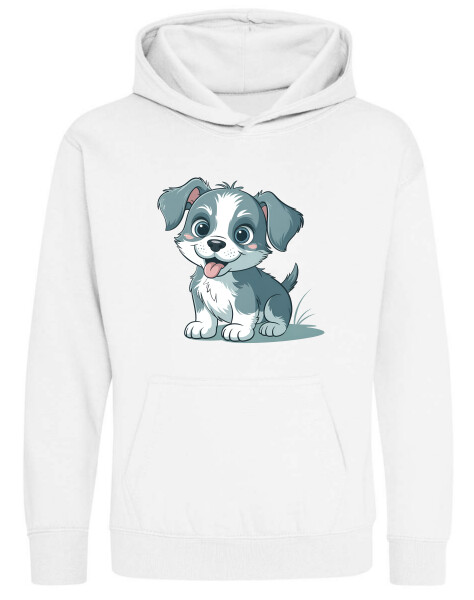 Kapucnis belebújós gyerek pulóver