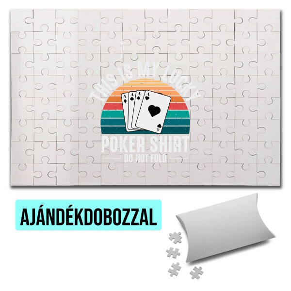 Puzzle - kirakó ajándékdobozzal