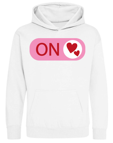 Kapucnis belebújós gyerek pulóver