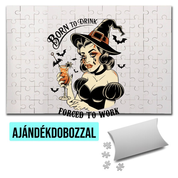 Puzzle - kirakó ajándékdobozzal