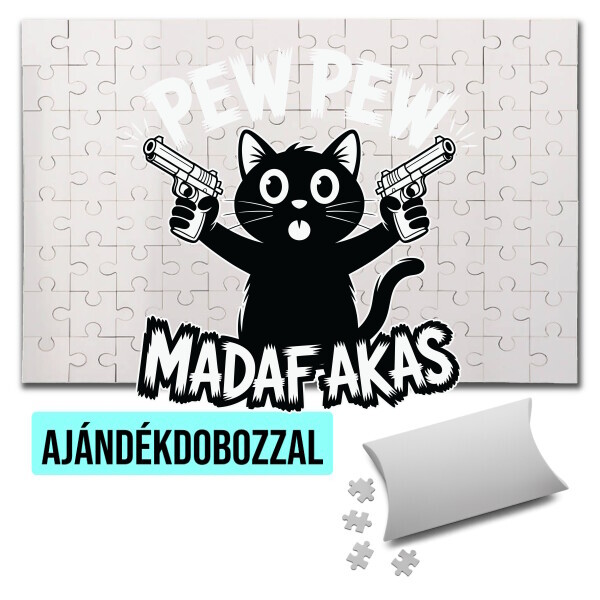 Puzzle - kirakó ajándékdobozzal