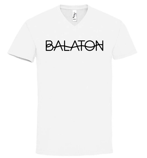 Unisex V nyakú póló