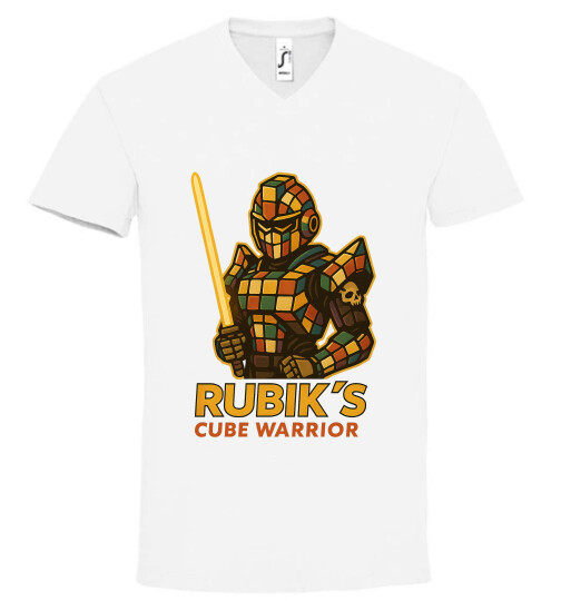 Unisex V nyakú póló