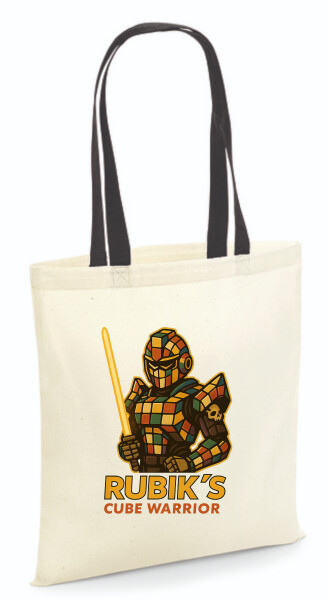 Vászontáska - színes fülű 