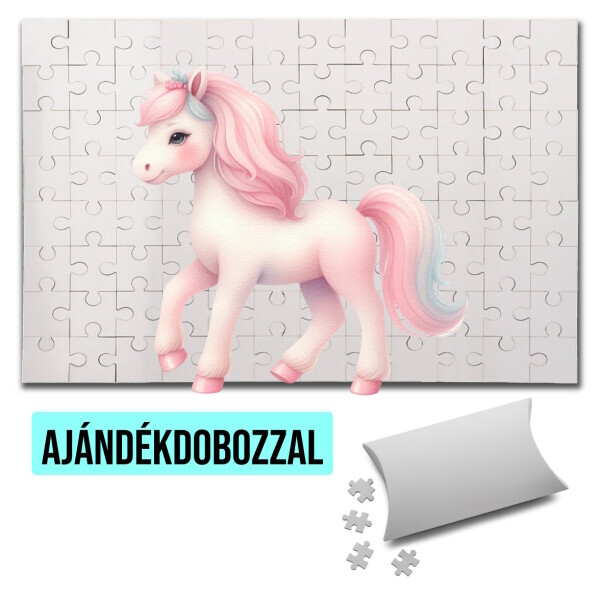 Puzzle - kirakó ajándékdobozzal