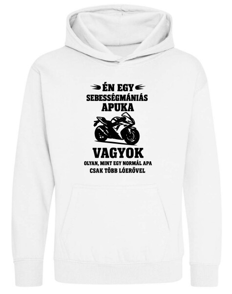 Kapucnis belebújós gyerek pulóver