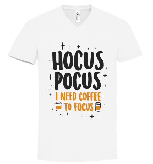 Unisex V nyakú póló