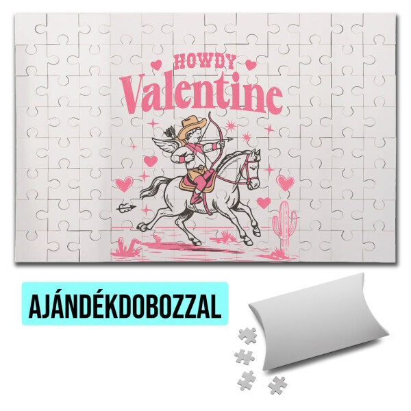 Puzzle - kirakó ajándékdobozzal