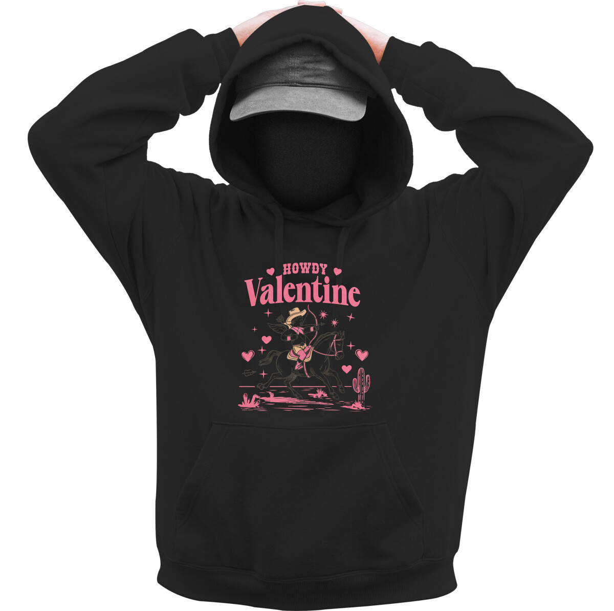 Kapucnis belebújós pulóver