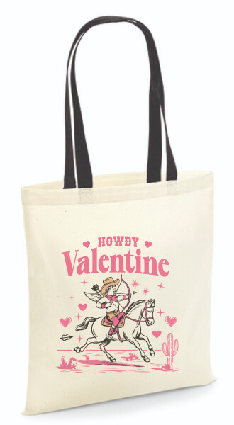 Vászontáska - színes fülű 