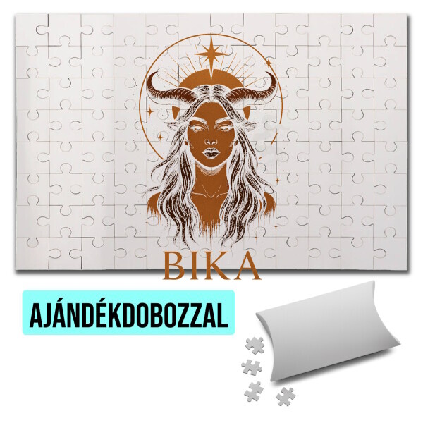 Puzzle - kirakó ajándékdobozzal