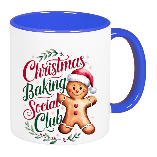 Színes fülű és belsejű bögre