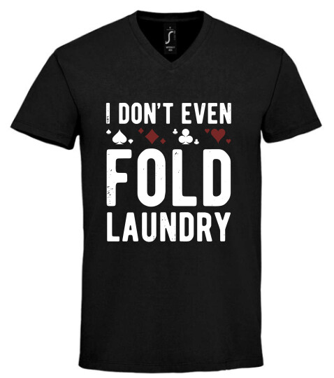 Unisex V nyakú póló