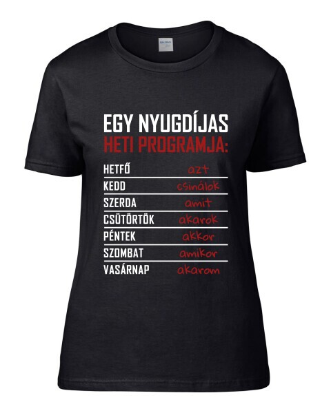 Egyedi Női Póló
