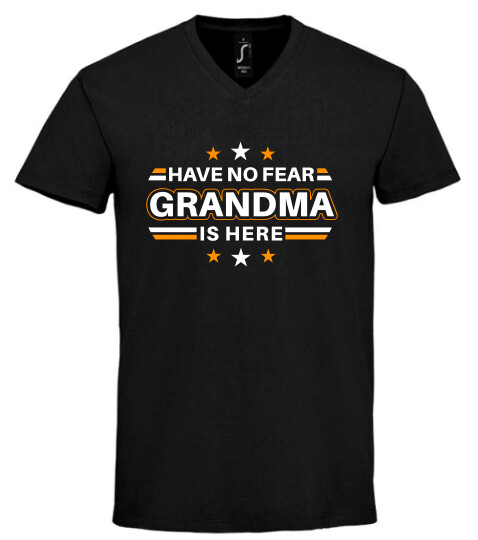 Unisex V nyakú póló