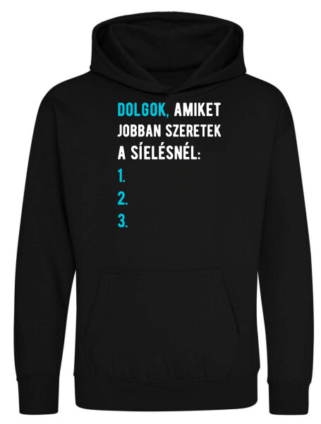 Kapucnis belebújós gyerek pulóver