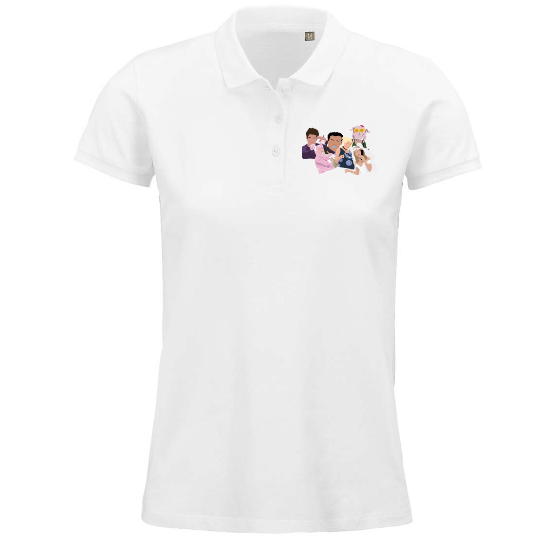 Női galléros póló