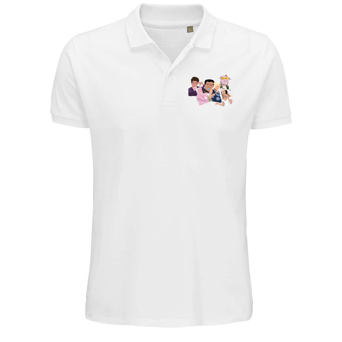 Férfi galléros póló