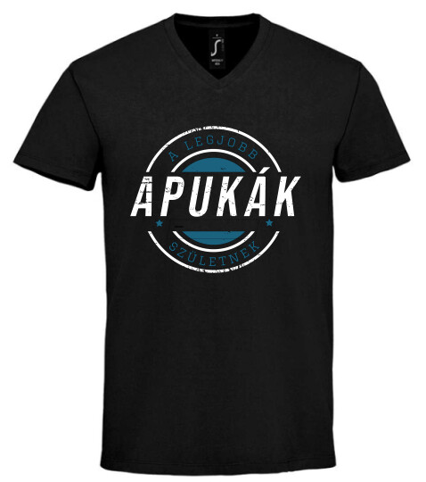 Unisex V nyakú póló