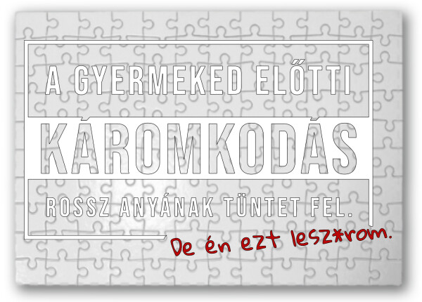 A gyermeked előtti káromkodás