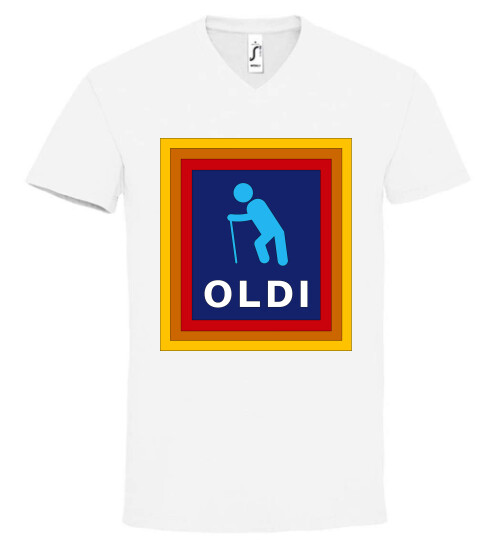 Unisex V nyakú póló