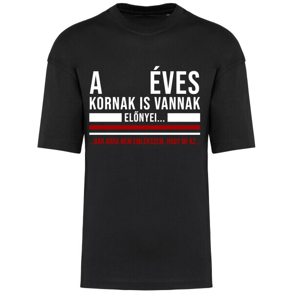 Prémium oversized unisex póló