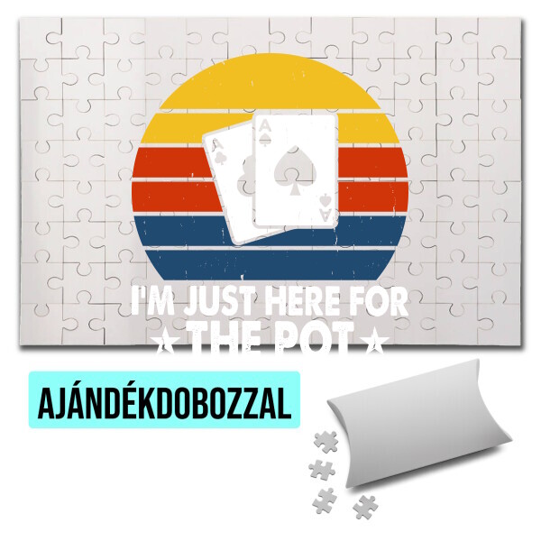 Puzzle - kirakó ajándékdobozzal