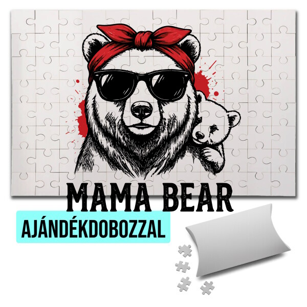 Puzzle - kirakó ajándékdobozzal