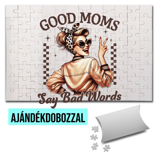 Puzzle - kirakó ajándékdobozzal