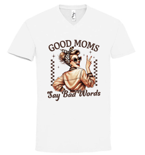 Unisex V nyakú póló