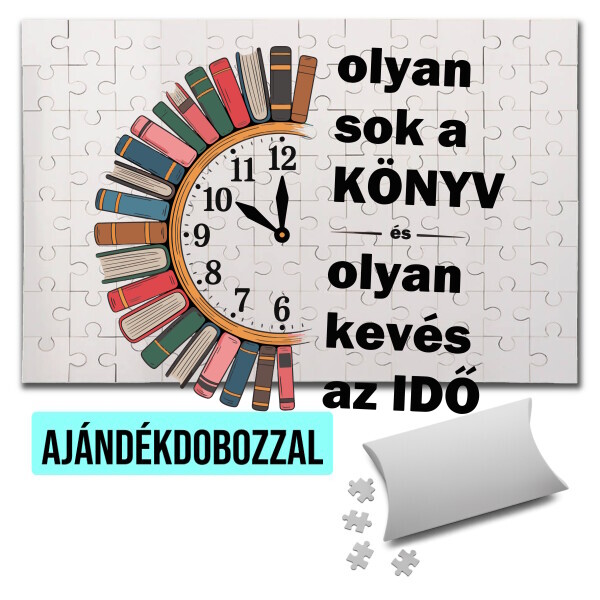 Puzzle - kirakó ajándékdobozzal