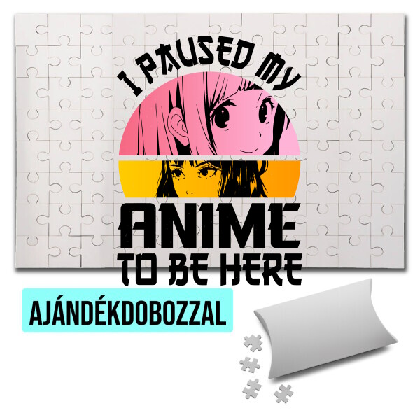 Puzzle - kirakó ajándékdobozzal