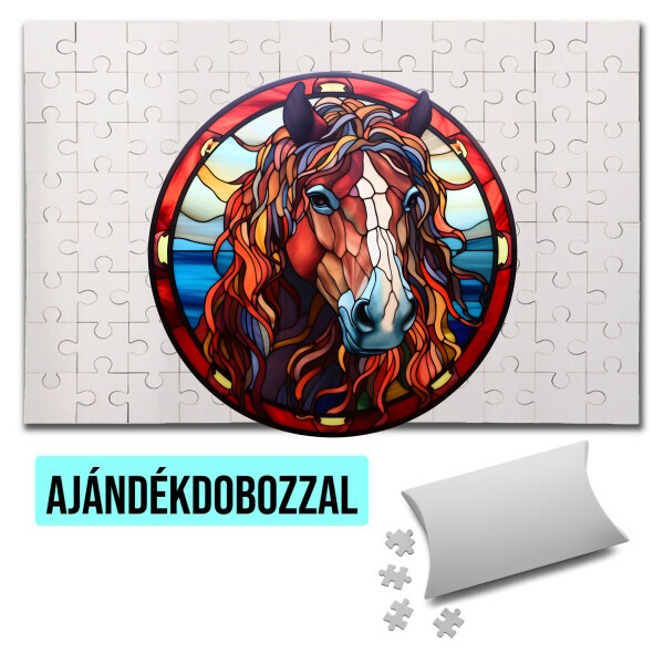 Puzzle - kirakó ajándékdobozzal