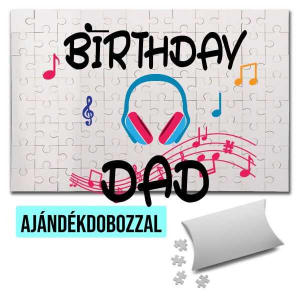 Puzzle - kirakó ajándékdobozzal