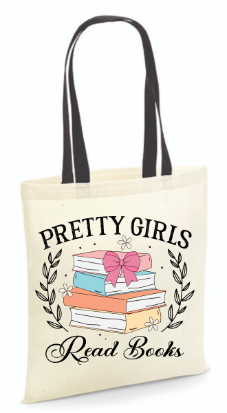 Vászontáska - színes fülű 