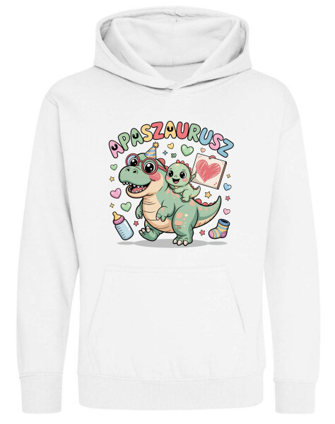 Kapucnis belebújós gyerek pulóver