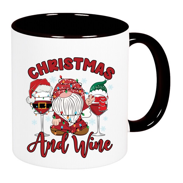 Színes fülű és belsejű bögre