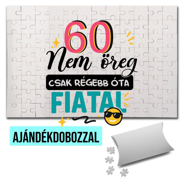 Puzzle - kirakó ajándékdobozzal