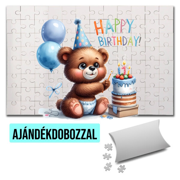 Puzzle - kirakó ajándékdobozzal