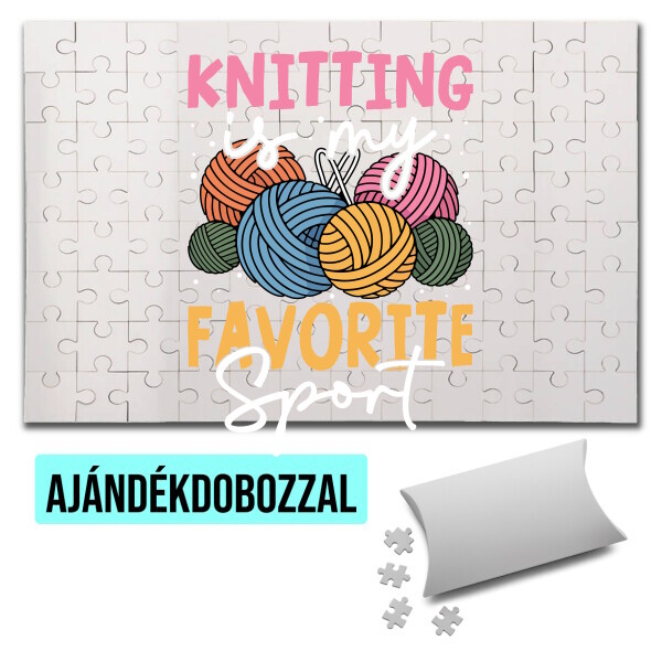 Puzzle - kirakó ajándékdobozzal