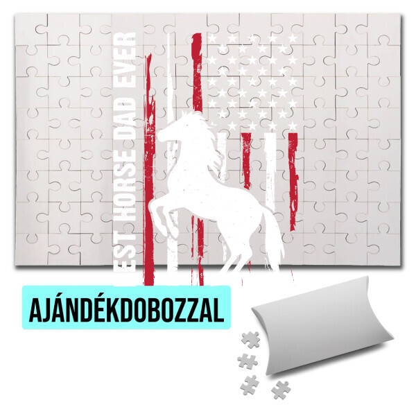 Puzzle - kirakó ajándékdobozzal