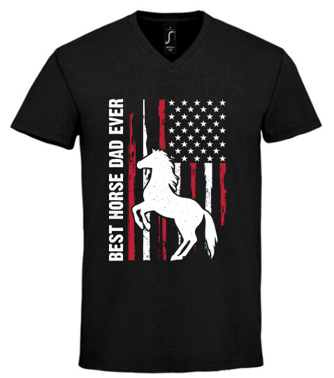 Unisex V nyakú póló