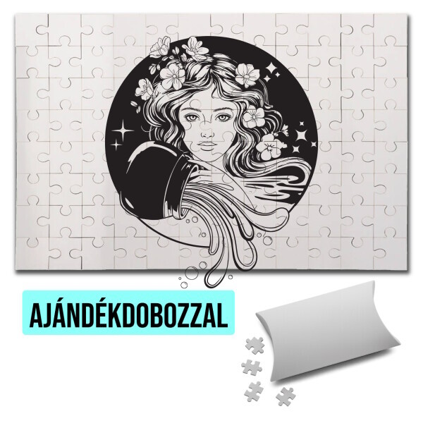 Puzzle - kirakó ajándékdobozzal