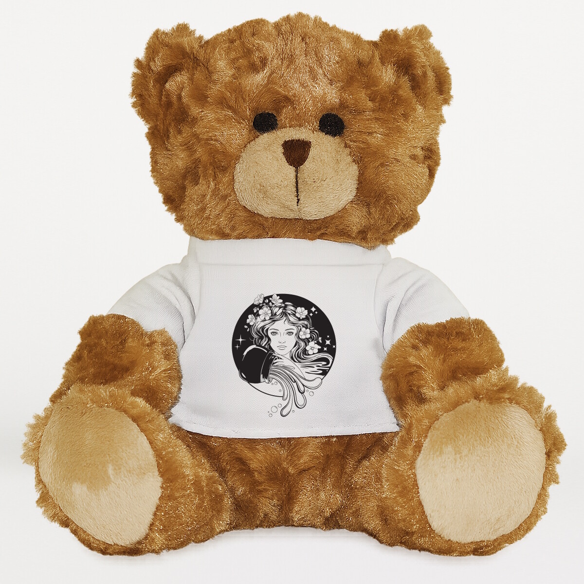 Plüssmaci egyedi pólóval